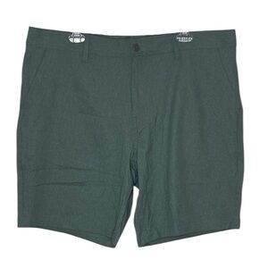 🆕 32 DEGREE Cool Stretch Performance Green Shorts Size 38